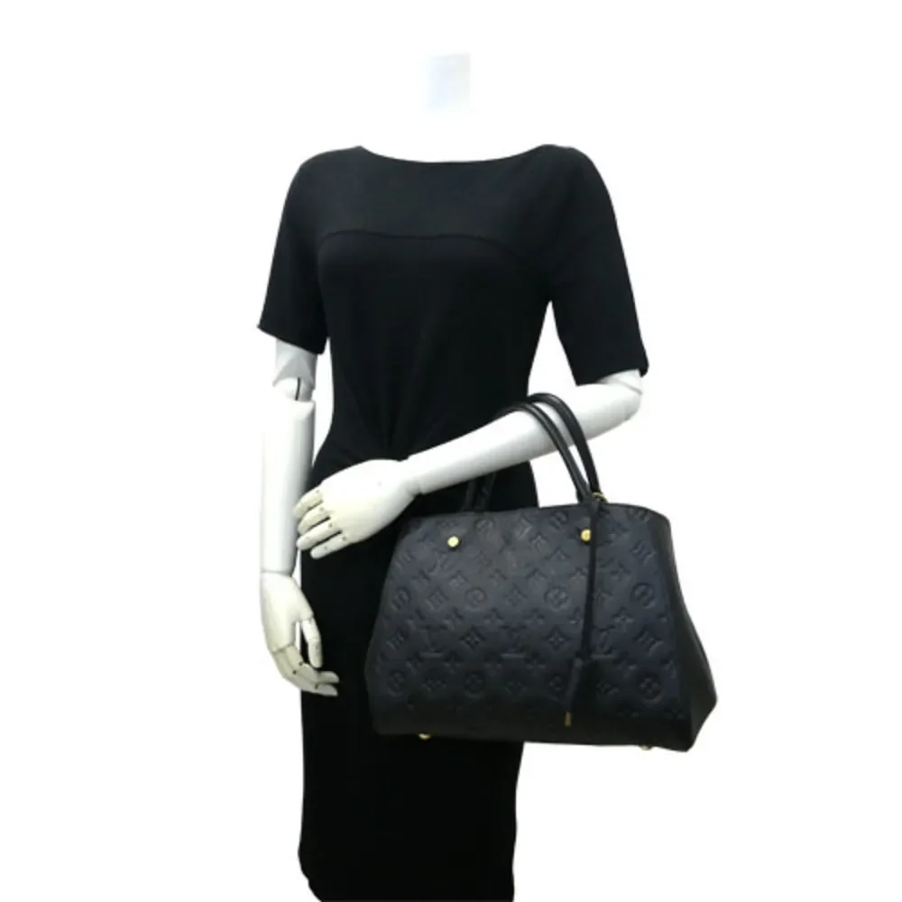 Louis Vuitton Monogram Empreinte Montaigne MM Handbag